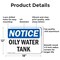 Signmission Oily Water Tank, 18 in W x Rectangle, Aluminum OS-2PACK-NS-A-1218-L-16977 - alternate 5